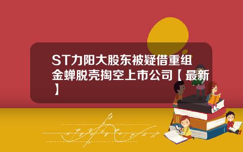 ST力阳大股东被疑借重组金蝉脱壳掏空上市公司【最新】