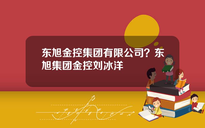 东旭金控集团有限公司？东旭集团金控刘冰洋